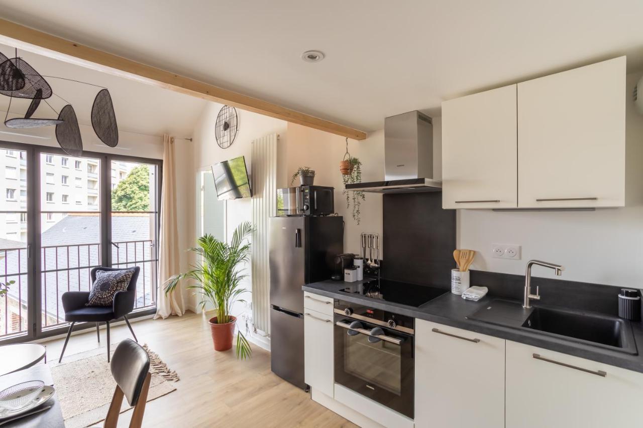 Le Saint Martin Bis - Bel Appartement Moderne Et Confortable Rennes Exteriér fotografie